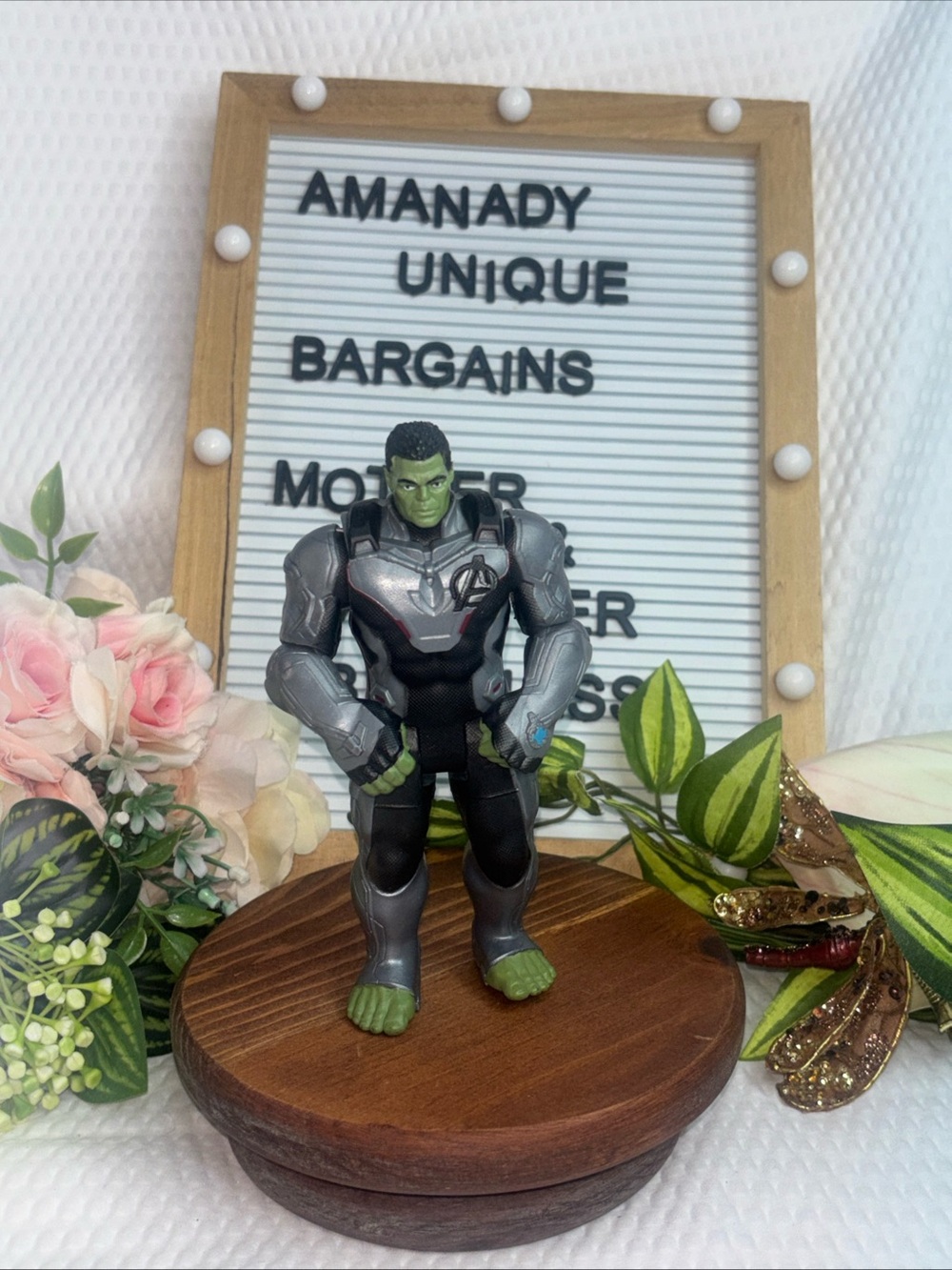 Avengers Marvel Endgame Titan Hero 12 inch Hulk Action Figure Hasbro Pre owned